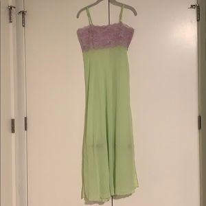 Victoria Secret long Sheer and Lace nightgown